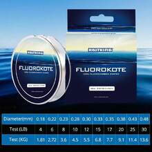 Fluorokote 100% Fluorocarbon Coated Fishing Line, Fluorocarbon Leader, Extreme Clarity,Fast Sinking,Shock Resistant, High Abrasion Resistance,31254135 - Redwood - View 5