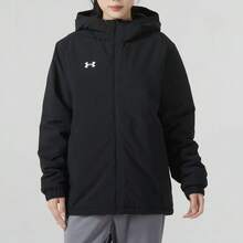 Under Armour Herr/Dam Isolerad Kort Vadderad Jacka 22600902-001 - Svart - Visa 5