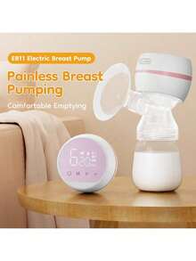 Rechargeable Portable Electric Breast Pump Massager, Silent Operation For Breastfeeding Milk Collection - Multicolor - View 5