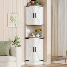 Storage Cabinets - White - View 2