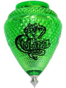 Shelby Cobra - Juego de 3 tapas giratorias de plástico duradero para niños, punta de metal fabricada en México, Trompo Mexicano Shelby Cobra Plastico Durable y Punta de Metal (paquete de 3 colores - 1 - Ver 9