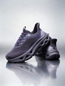 Women's Slip On Walking Shoes Hands Free Non Slip Comfort Workout Gym Athletic Casual Breathable Running Tennis MoveSlide Fashion Sneakers - 紫色 - 查看 5