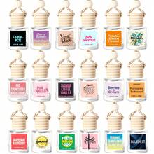 Osmore Summer Tropical Gift For Girls & Women, Pink Coconut Breeze Car Air Freshener Diffuser, Long-Lasting Hanging Fragrance Oil, Aromatherapy Essential Oil, 4-Pack Beachy Car Perfume Pendant, Cute Car Accessories For Women, Car Stuff, Car Decor, Car Essentials, Car Mirror Hanging Accessories, Car Air Freshener Must-Have, Valentine's Day Gift - Dừa hồng nhiệt đới - Xem 7