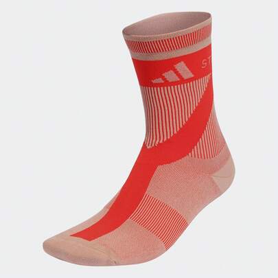 Adidas 1 Pair Women's Colorblock Comfortable Casual Sports Mid-Calf Socks, HR4317, Suitable For Spring And Autumn
