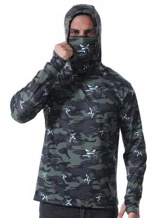 轻薄冰丝透气防晒户外钓鱼服，夏季