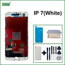 RHOT 适用于 6/6S/6 Plus/6s Plus 的白色液晶显示屏；适用于 7/7 Plus/8/8 Plus 的液晶触摸屏组件；液晶显示屏数字化仪组件更换零件 - White - 查看 15