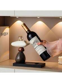 Modern Resin Stacked Stone Sculpture - Abstract Balanced Rock Art Suitable For Various Room Types, Fashionable And Elegant Design - Decorative Desktop Figurine For Home And Office - Multicolor - View 10