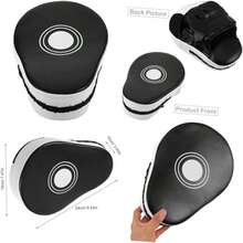 Balacoo Curved Boxing Mitts Pads Stable Grip Hand Target For Kickboxing Taekwondo Karate Lightweight Arts Training Equipment For Sparring(default) - Multicolor - Ver 1