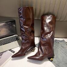 Women Ankle Boots & Booties - Brown - View 6