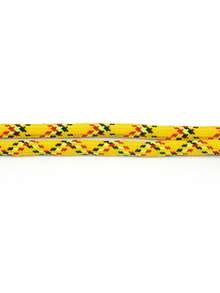 1 Pair Multi-Color Braided Round Shoelaces, Suitable For Sneakers, Casual Shoes, And Skate Shoes - Orange - View 2