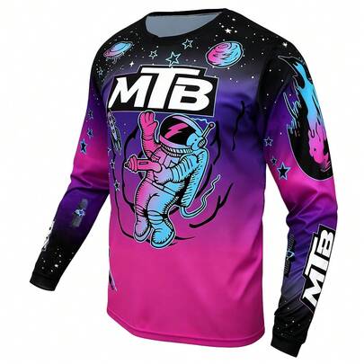 DONUTFOX 2025 Mountain Bike SportWear Jersey Racing Bike Shirts MTB BMX Downhill Moto DH Motocross T-Shirt MEN