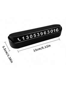 移动车载电话卡、临时停车牌照、车载显示屏、手机号码伪装、停车号码牌、发光停车卡、通知电话号码卡、隐藏式移动车载牌照、临时停车标志、汽车装饰配件 - 均碼 - 查看 7