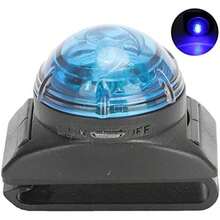 Luz para Mascotas, Luz Colgante Antipérdida, Impermeable, Luminosa, Noche Brillante, Colgante para Mascotas, Lámpara de  para Perros, Collares con Clip para Perros(azul)(default) - Multicolor - Ver 8