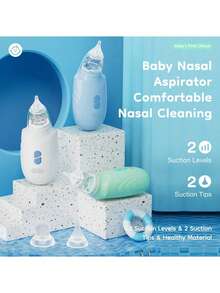 Máy hút mũi điện MAMIJOY cho bé với lực hút mạnh, phù hợp cho trẻ sơ sinh và trẻ nhỏ, máy hút mũi cầm tay tiện dụng (cổng sạc Type-C) - Nhiều màu - Xem 3