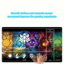 Thảm chơi MTG Zone 1 cái, chất liệu cao su bền, phù hợp cho các trò chơi TCG và CCG, lý tưởng cho các buổi chơi game và luyện tập, phụ kiện trò chơi thẻ bài sưu tầm, thảm chơi game TCG | Thảm chơi game sống động - Nhiều màu - Xem 3
