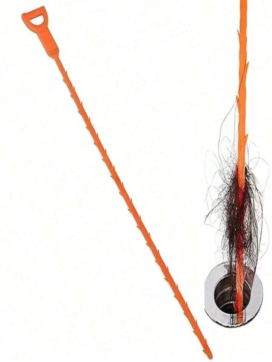 1/2/5pcs Multi-Function Drain Clogging Tool Hook Hair Catcher Sink And Pipe Cleaner For Basin, Toilet, Bathroom And Kitchen,Kitchen,Kitchen Items,Food,Cooking,Camping,Vacation,Beach,Room Decor,Organizer,Party,Travel. - Nhiều màu - Xem 1