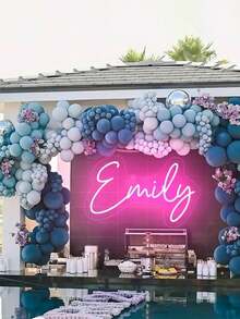 定制姓名霓虹灯，婚礼装饰，姓名霓虹灯，青少年LED霓虹灯，个性化礼物，卧室装饰，家居装饰USB LED灯，生日礼物，儿童房标牌，儿童房字母，青少年装饰，儿童房装饰