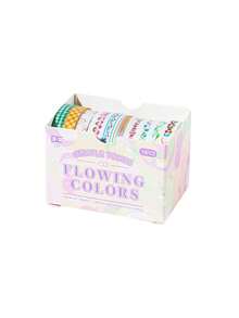 10 Cuộn/Hộp, Băng Keo Washi Họa Tiết Hình Học Cổ Điển, Cuộn Nhãn Dán Thiết Kế Sáng Tạo Đơn Giản, Tươi Mát Và Đơn Giản, Vật Liệu Trang Trí Nền Sổ Kế Hoạch Tự Làm, Băng Keo Che Thời Trang Và Tinh Tế, Trang Trí Sổ Lưu Niệm Trở Lại Trường Học - Nhiều màu - Xem 27