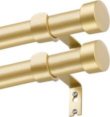 Curtain Window Rods - Gold - View 1