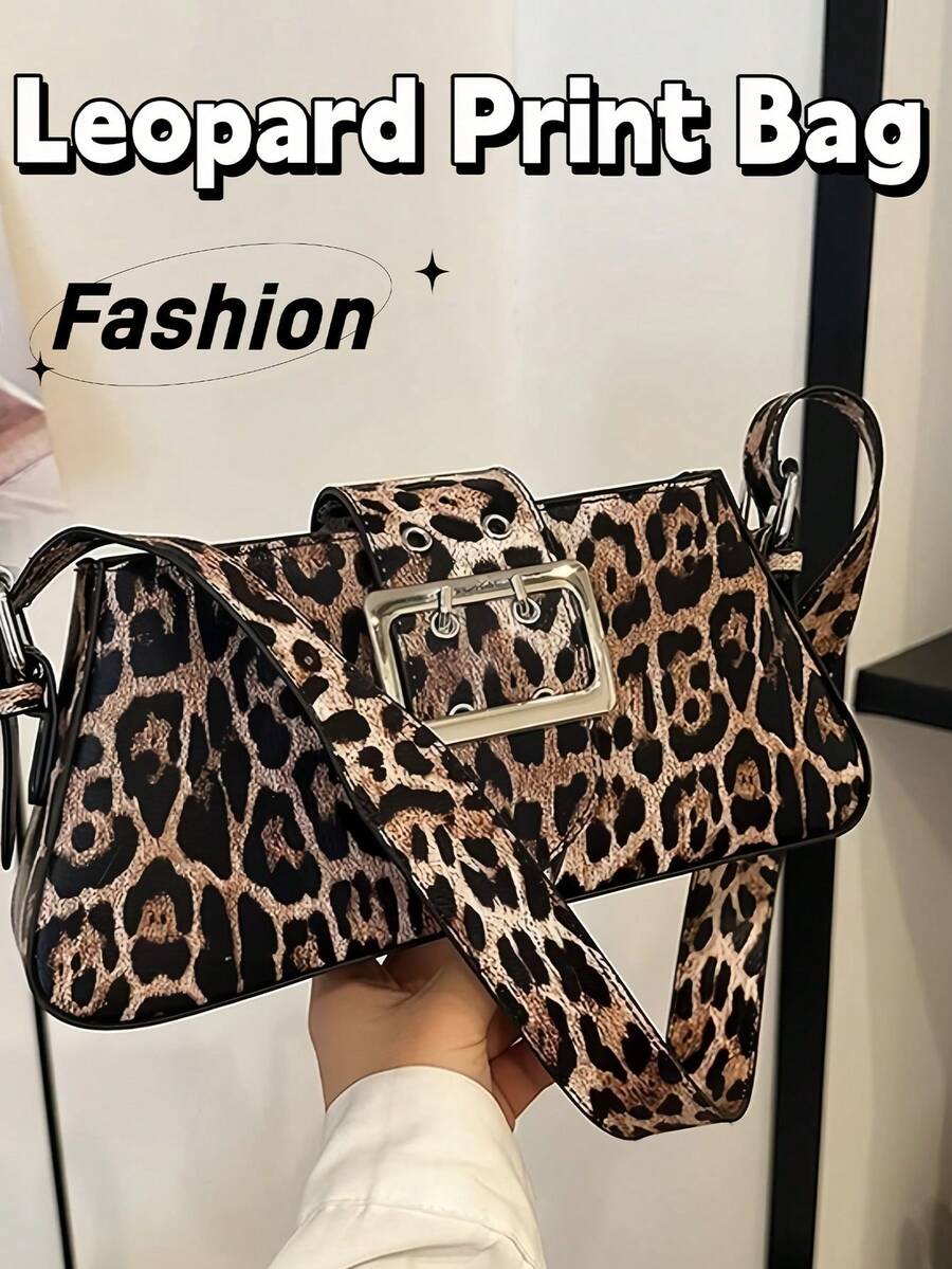 Leopard Patterned Shoulder Bag, Cheetah Patterned Homeless Handbag, Women's Leather Retro Handbag, Wallet, Backpack, Handbag, Women's Handbag, Women's Wallet, Women's Handbag, Women's Work Bag, Women's Handbag, Women's Car Accessories, Personalized Gifts, Women's Wallets And Bags, Travel Essentials, Christmas Gifts, Valentine's Day Gifts, Winter, Accessories For Women, Christmas Wallet, Makeup Bag, Christmas Bag, Travel Accessories, Gifts For Women, Cosmetics Bag - Multicolor - View 1