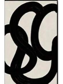 3pcs Minimalist Black & White Canvas Art Set - Modern Abstract Landscape Prints For Living Room, Bedroom, Office Decor