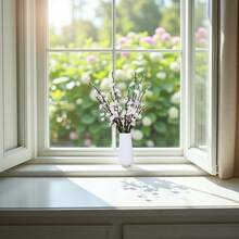 أغصان الكرز الاصطناعية بأسلوب INS، ديكور منزلي بسيط وشمالي، إكسسوار لغرفة النوم/المكتب/طاولة الطعام/مكتب المكتب، يعزز جو المنزل - متعدد الألوان - مشاهدة 8