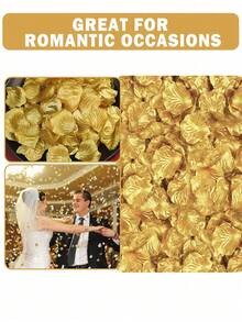 1000/5000/10000pcs Rose Petals, Artificial Rose Petals, Fake Roses, Suitable For Valentine's Day, Birthday, Romantic Night, Wedding Decoration, Anniversary Flower Decor, Red, Burgundy, Rose Red, Beige