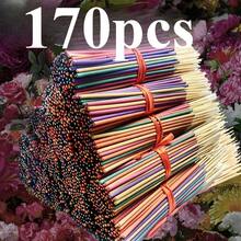 71/100 170支装香薰棒 - 8.66英寸，含精油，天然香氛，适合居家、瑜伽、露营、度假 - 提供绿色、橙色、粉色、紫色、黄色等多种颜色 - 理想的礼品和家居装饰，节日香氛 | 装饰家居空间，瑜伽冥想香氛 - 彩色 - 查看 12