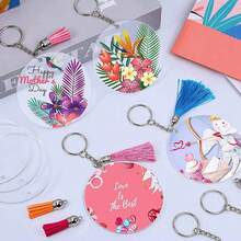 200pcs  Bohemio    Aleación de zinc    Flecos     borlas es perfecto para hacer llaveros, aretes, pulseras, collares, decoraciones de bolsos y otros proyectos de joyería. - color - Ver 1