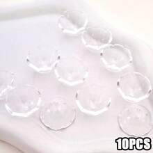 beadia 10pcs 22mm Acrylic Transparent Bell Caps, Jellyfish Bell Covers, DIY Keychain, Pendant, Phone Strap Accessories, Multi-Color Options, Suitable For DIY Wind Chimes, Car & Home Decor Crafts, Bead Caps, DIY Jewelry Making Materials And Craft Supplies - Wind Chime Cover - View 13