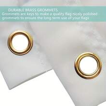 1pc Flags Texas Vivid Colors And Fade Resistant Double Stitching With Brass Grommet, 3x5 Feet - Style 1 - View 7