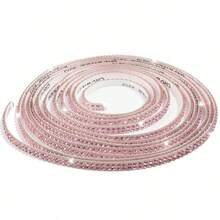 1码汽车钻石镶嵌装饰条DIY 1件 女士礼物 - 粉色 - 查看 10