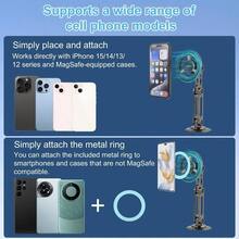 UTEBIT Car Phone Holder For 360° Adjustable Car Phone Mount Phone Holders Cell Phone Holder Clip Car Accories For IPhone 16 15 14 13 Pro Plus Max For Android And All Smartphonescar Acessesories, Car Acessesories Women, Car Essentials, Home Accesssories, Christmas Decrotions - MagsafeCarMount - Xem 6