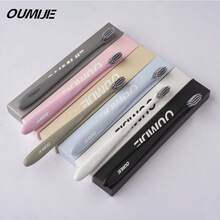 软毛牙刷，全新研发的螺旋刷毛牙刷，家用牙刷，情侣套装，独立包装，专为去除牙菌斑、烟渍、咖啡渍和其他顽固污渍而设计，美白牙齿，适用于正畸矫治器及咖啡渍。透明独立刷盖提供双重安全卫生保护。 - 彩色 - 查看 7