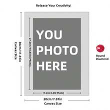 5D DIY Diamond Painting Kit - Custom Photo Your Own Picture,DIY Diamond Painting Is A New Type Of Craft Art With Special Diamond Painting Technology,Full Diamond Design - Multicolor - View 16