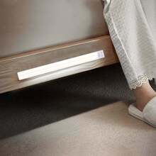 1条智能LED人体感应灯，纤细新月形灯条，适用于家居装饰，可充电自粘式橱柜/衣柜照明，20厘米/400毫安时、30厘米/600毫安时、40厘米、50厘米/1000毫安时感应灯