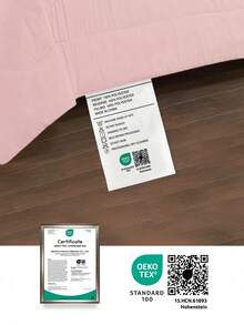 1pc Quilted Comforter, Cloud-Like Comfortable Down Alternative Comforter Suitable For All Sizes (Twin, Full, Queen, King), All Season, Machine Washable, Oeko-Tex Certified, Light Pink