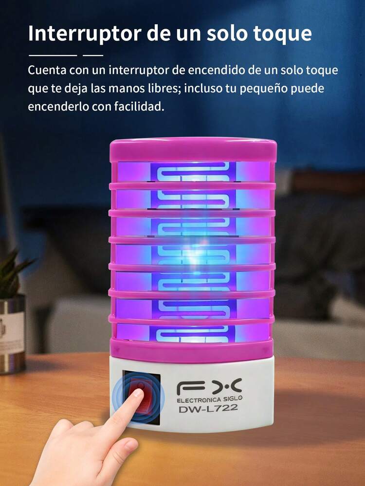 6 piezas Lampara Mata Mosquitos Repelente Eléctrico Elimina Mosquito Insectos Moscas, Lampara Para Matar Mosquitos E Insectos,Raqueta mata mosquitos con luz UV, lámpara portátil mata insectos para el hogar, exterior, coche, camping, viajes, hotel - Repelente de plagas. - Multicolor (6 piezas) - Añade 7