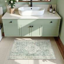 (1/2/3pc)Washable Rug 2x3 Kitchen Mats For Floor Entryway, Non Slip Front Door Mat For... - 彩色 - 查看 8