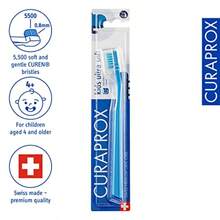 SLAW Curaprox CS Toothbrush For Aged 4 12 Ultra-Soft Gentle Cleaning 5500 Curen® Filaments Single Pack Random Color - 如圖 - 查看 2