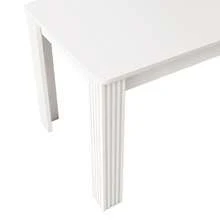 Home Office Desks - White + Particle Board - View 5
