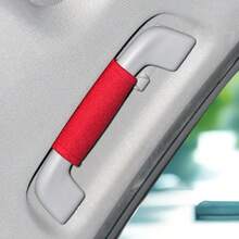 2pcs Car Roof Grab Handle Covers - Durable Polyester Material, Fits All Models, Interior Accessories, Enhance Grip And Style, Roof Handle | Sports Design | Polyester Protector Insulation, Galentines, Puppy, Carnival, Party Decorations, Women's Day, Travel Essentials, Wedding Favors, Y2k, Bedroom, Car Accessories Women, Kitchen Decor, Cute Stuff - Multicolor - View 13