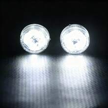 两件式车门碰撞警示灯套件，LED闪光灯，用于防止追尾碰撞，无线安装无需布线，高亮度车门警示手电筒，耐候防震汽车安全配件。