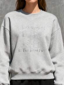 Funny Art Painter Airbrush Real Art Drawing Artist Hoodless Sweahoodless Sweathoodless Sweatshirt - Xám - Xem 2