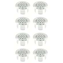 10pcs Stainless Steel Sink Overflow Cover, Decorative Sink Drain Cover With Knob, Leak-Proof And Easy To Install Bathroom And Kitchen Sink Overflow Plug, Modern Sink Accessories Bathroom Accessories Bathroom Tools - Multicolor - View 17