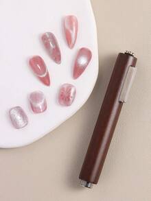 3-In-1 Cat Eye Effect Gel Nail Polish Magnetic Stick,Strong Magnetic Nail Tool,Multifunctional Gel Polishing Nail Art Tool Magnetic Rod, Suitable For Home Salon Manicure DIY