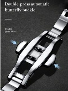 LIGE Fashion Women's Watch Waterproof Quartz Watch Ceramic Strap Luminous Dial Daily Wear Watch - Black - View 7