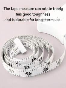 Auto-Retractable Tape Measure - Precision Body Measurements For Waist, Arms, Hips & Legs | Push-Button Portable Design, Perfect For Home Use & Fitness Tracking | Easy-Read Digital Scale - Random - View 12