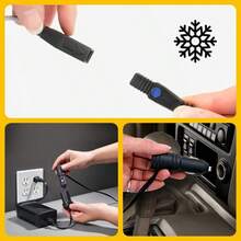 12V Electric Cool Bag,Thermoelectric Soft Cooler Bag,12 Volt DC Connection,Foldable Storage, Plug In Iceless Por... - B09F6QYMWJ - View 3