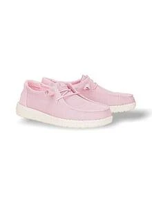 Hey Dude Giày thể thao nữ Wendy Stretch Sox Rst thoáng khí thấm hút mồ hôi nhẹ độ đàn hồi tốt dễ giặt đa năng ngoài trời hàng ngày màu hồng 41878-6XX - Hồng - Xem 2